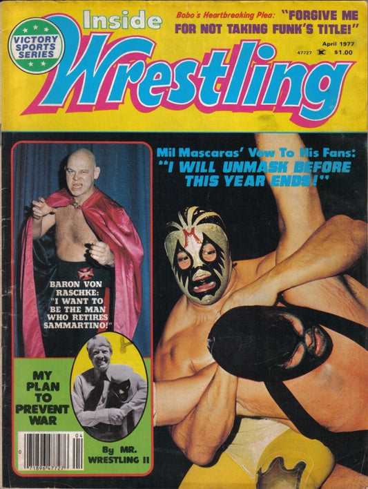 Inside Wrestling April 1977