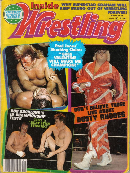 Inside Wrestling March 1978