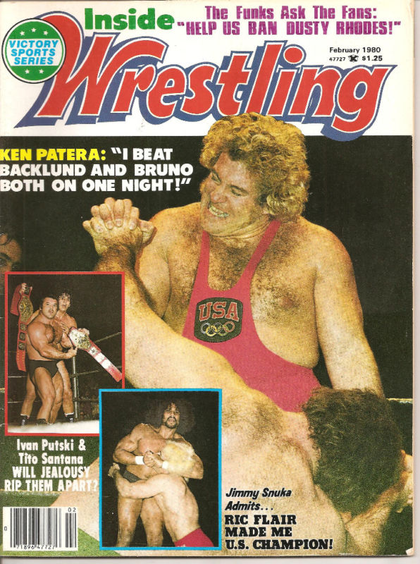 Inside Wrestling February 1980 Magazine PWcatalog
