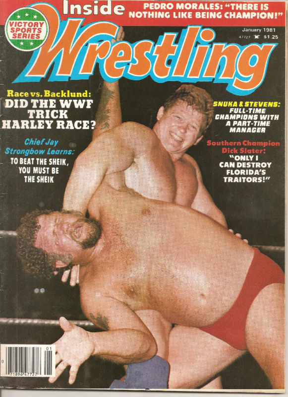 Inside Wrestling January 1981 Magazine PWcatalog