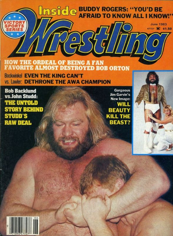 Inside Wrestling June 1983 Magazine PWcatalog