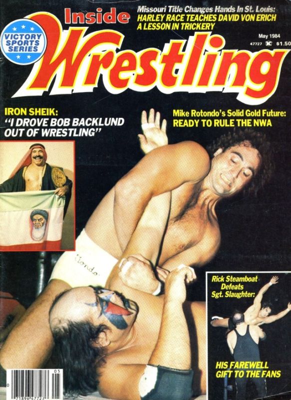 Inside Wrestling May 1984 Magazine PWcatalog