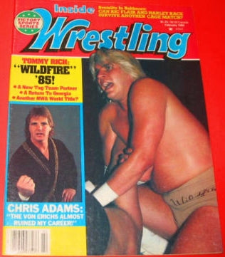 Inside Wrestling February 1985 Magazine PWcatalog
