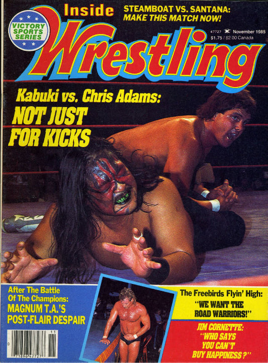 Inside Wrestling November 1985
