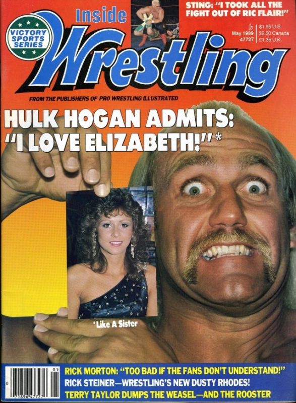 Inside Wrestling May 1989 Magazine PWcatalog