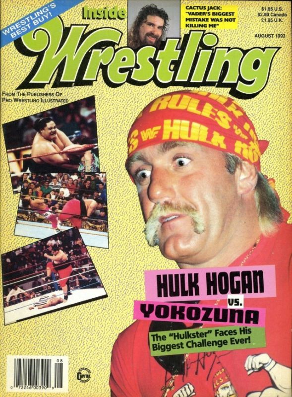 Inside Wrestling August 1993