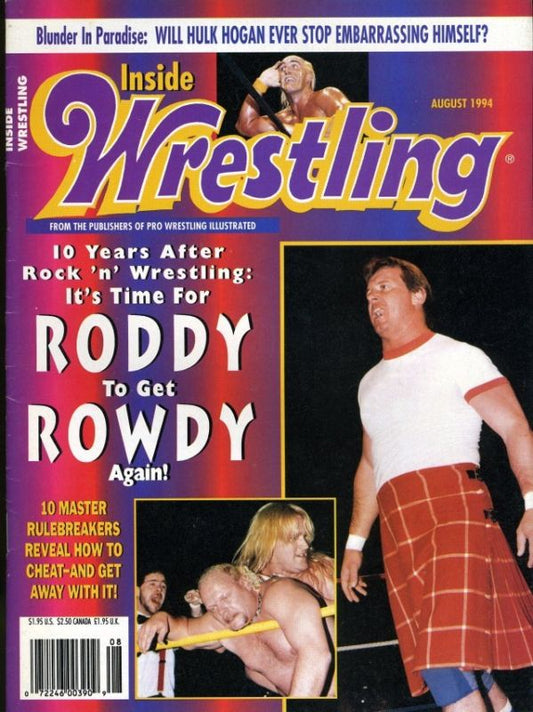 Inside Wrestling August 1994