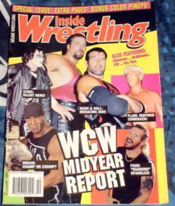Inside Wrestling October 1997 Magazine PWcatalog