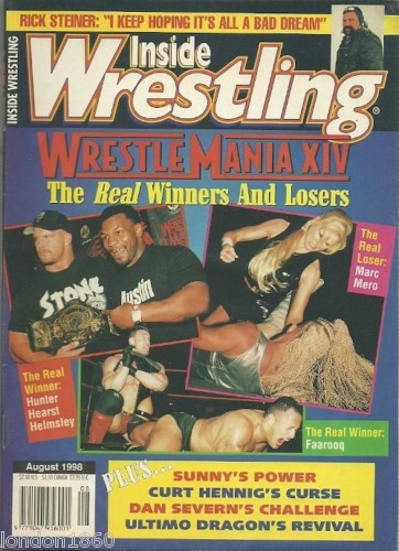 Inside Wrestling August 1998