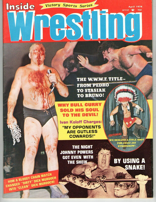 Inside Wrestling  April 1974