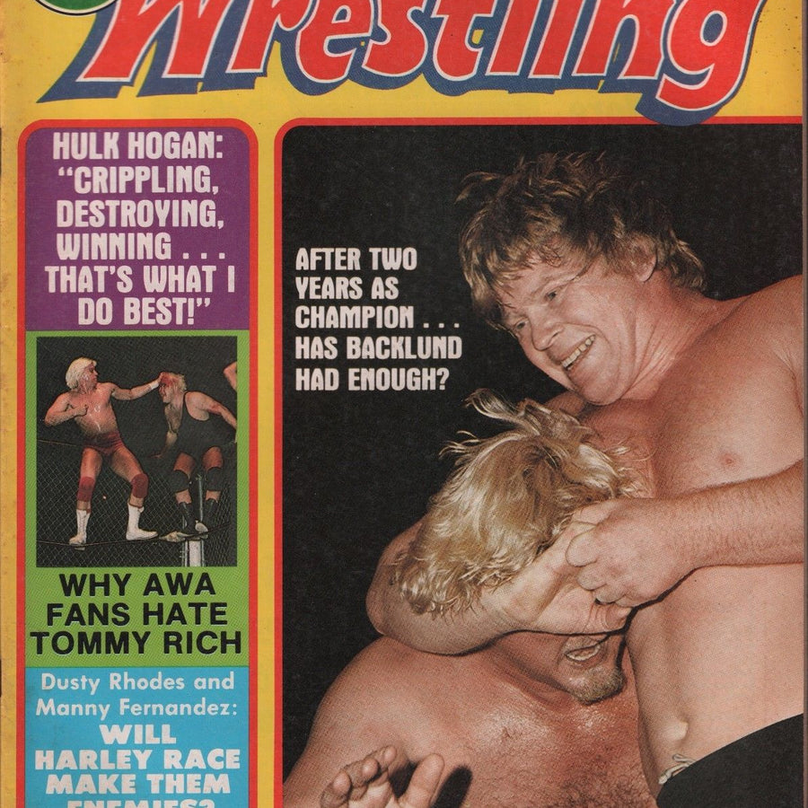 Inside Wrestling April 1980 Magazine PWcatalog