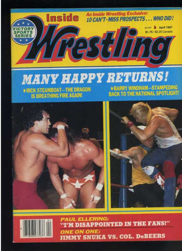 Inside Wrestling  April 1987