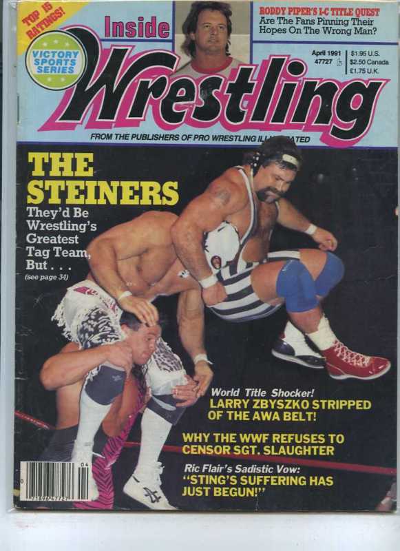 Inside Wrestling  April 1991