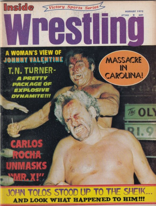 Inside Wrestling  August 1972