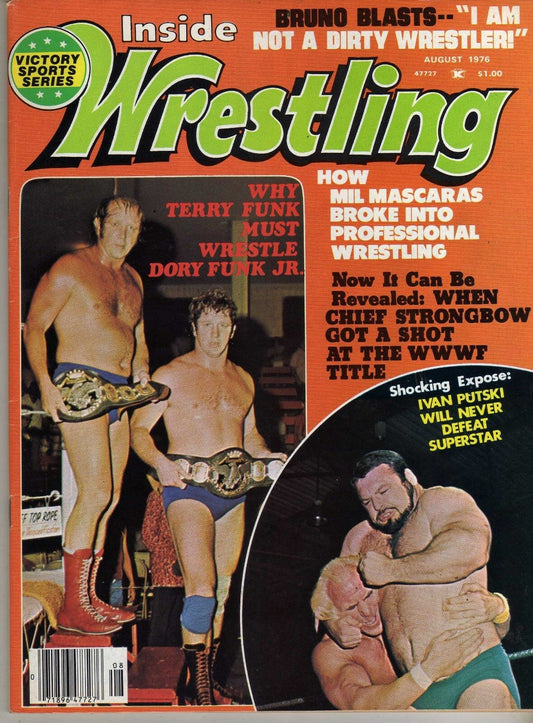 Inside Wrestling  August 1976