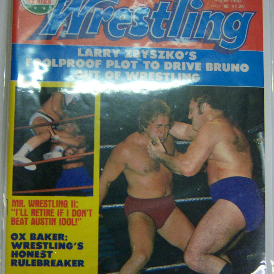 Inside Wrestling August 1980 Magazine PWcatalog