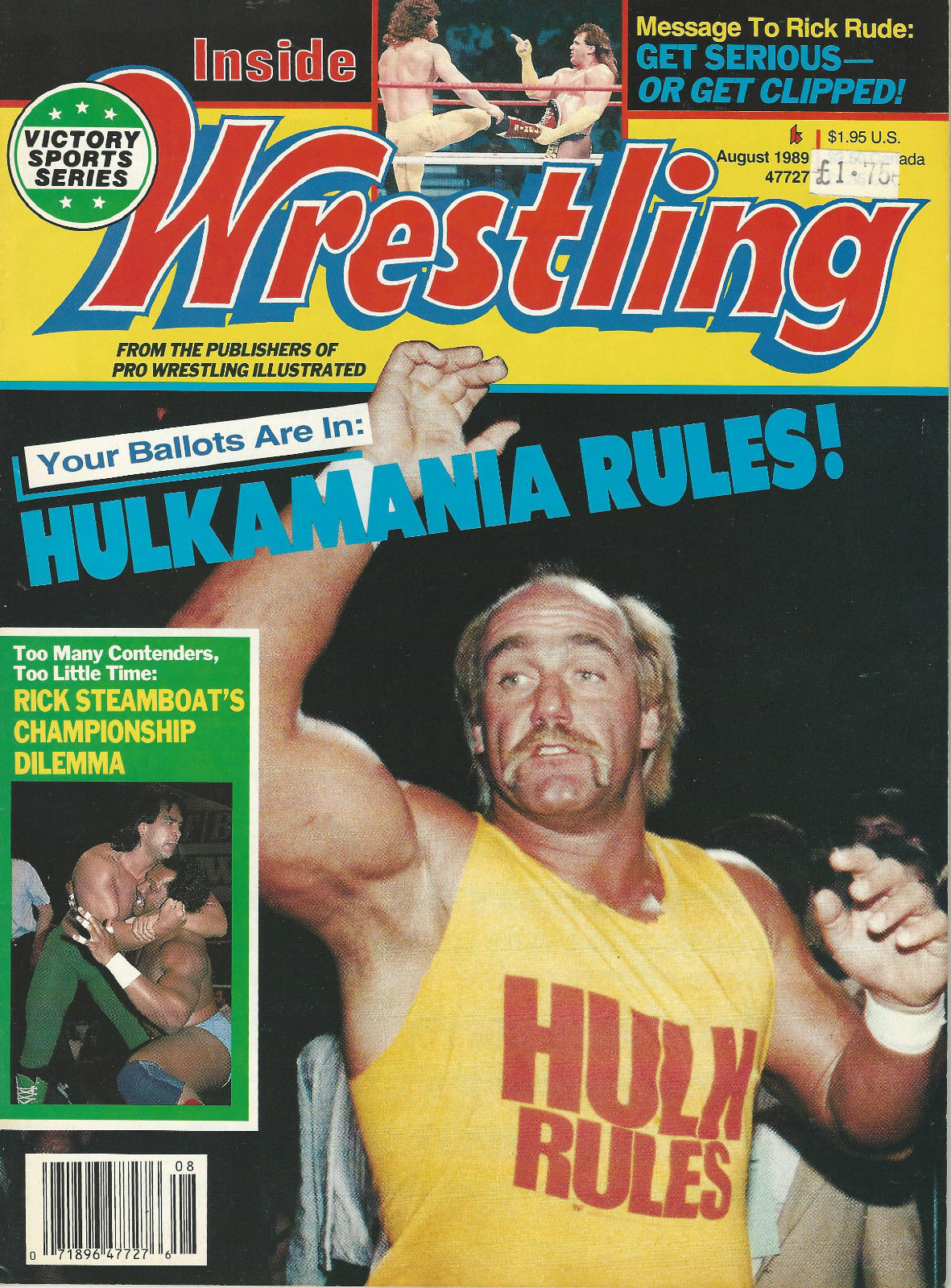 Inside Wrestling  August 1989
