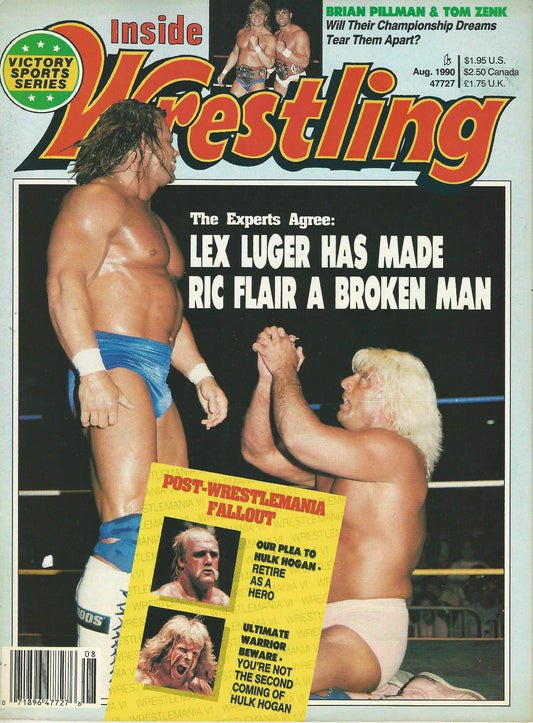 Inside Wrestling  August 1990