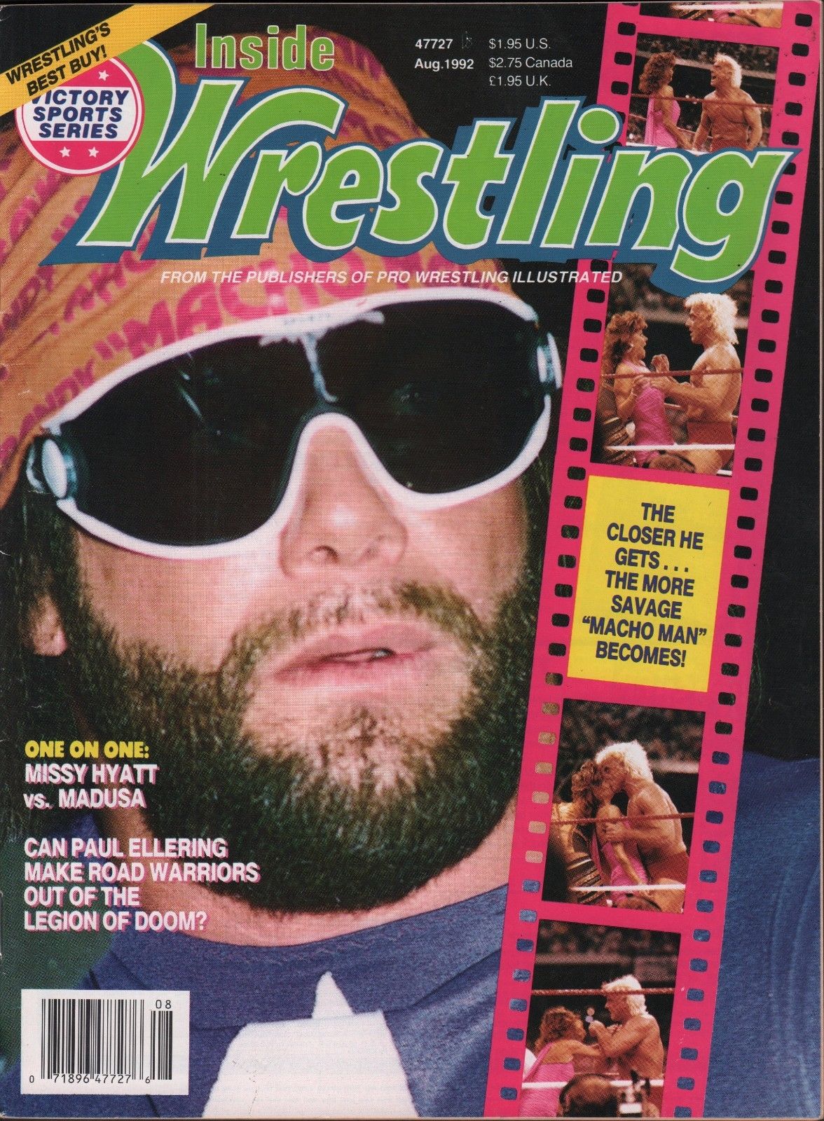 Inside Wrestling  August 1992