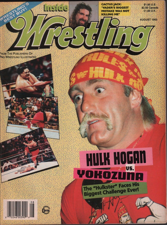 Inside Wrestling  August 1993