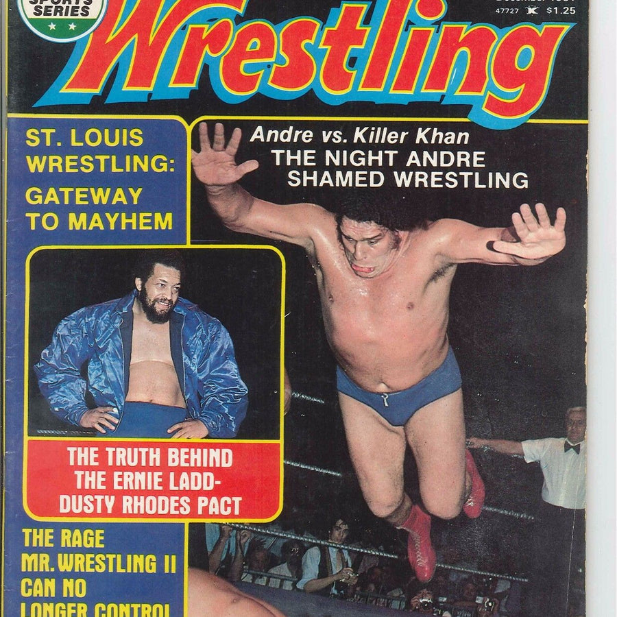 Inside Wrestling December 1981 Magazine PWcatalog