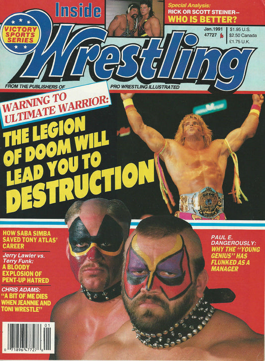 Inside Wrestling  January 1991