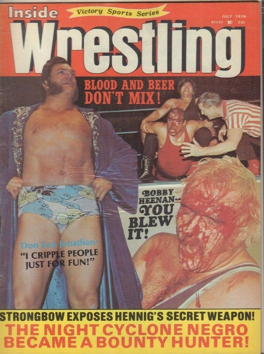 Inside Wrestling  July 1974