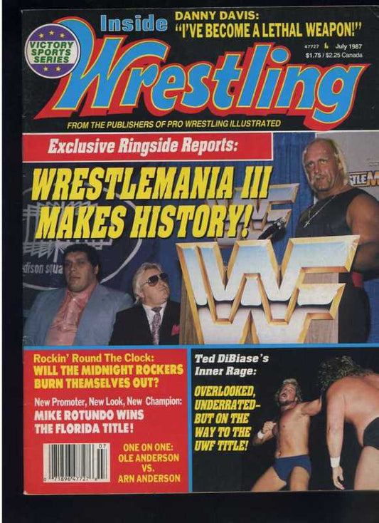 Inside Wrestling  July 1987
