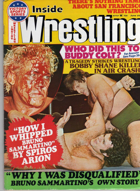 Inside Wrestling  June 1975