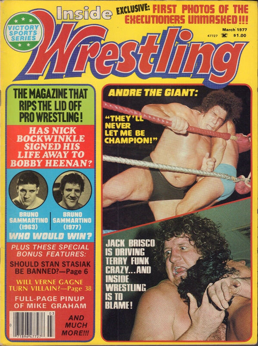 Inside Wrestling  March 1977