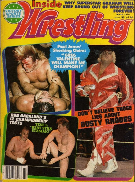 Inside Wrestling  March 1978