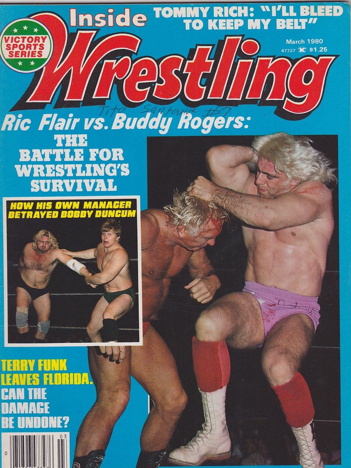 Inside Wrestling March 1980 Magazine PWcatalog
