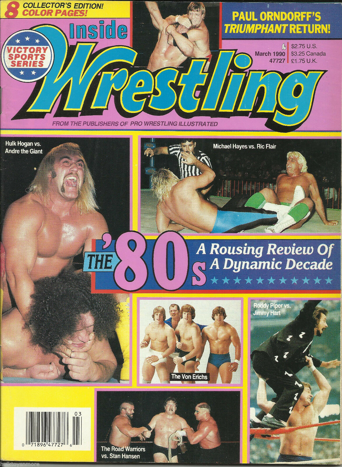 Inside Wrestling  March 1990