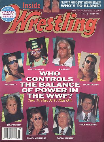 Inside Wrestling  March 1993