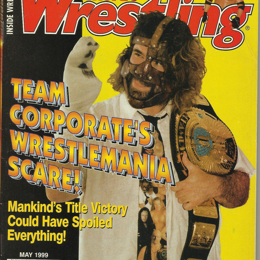 Inside Wrestling May 1999 Magazine PWcatalog