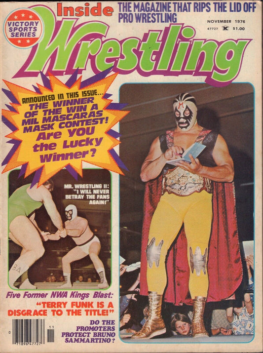 Inside Wrestling  November 1976