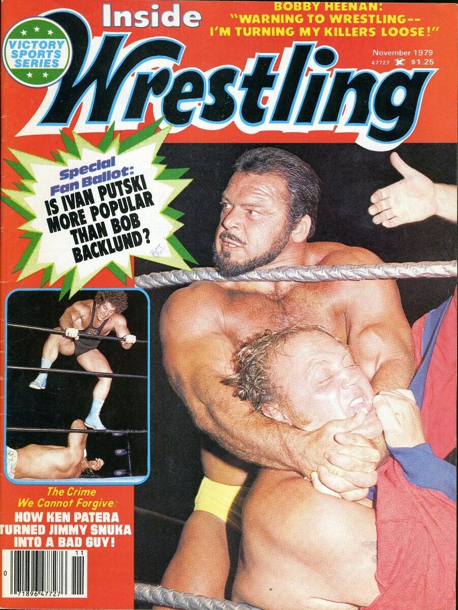 Inside Wrestling November 1979 Magazine PWcatalog