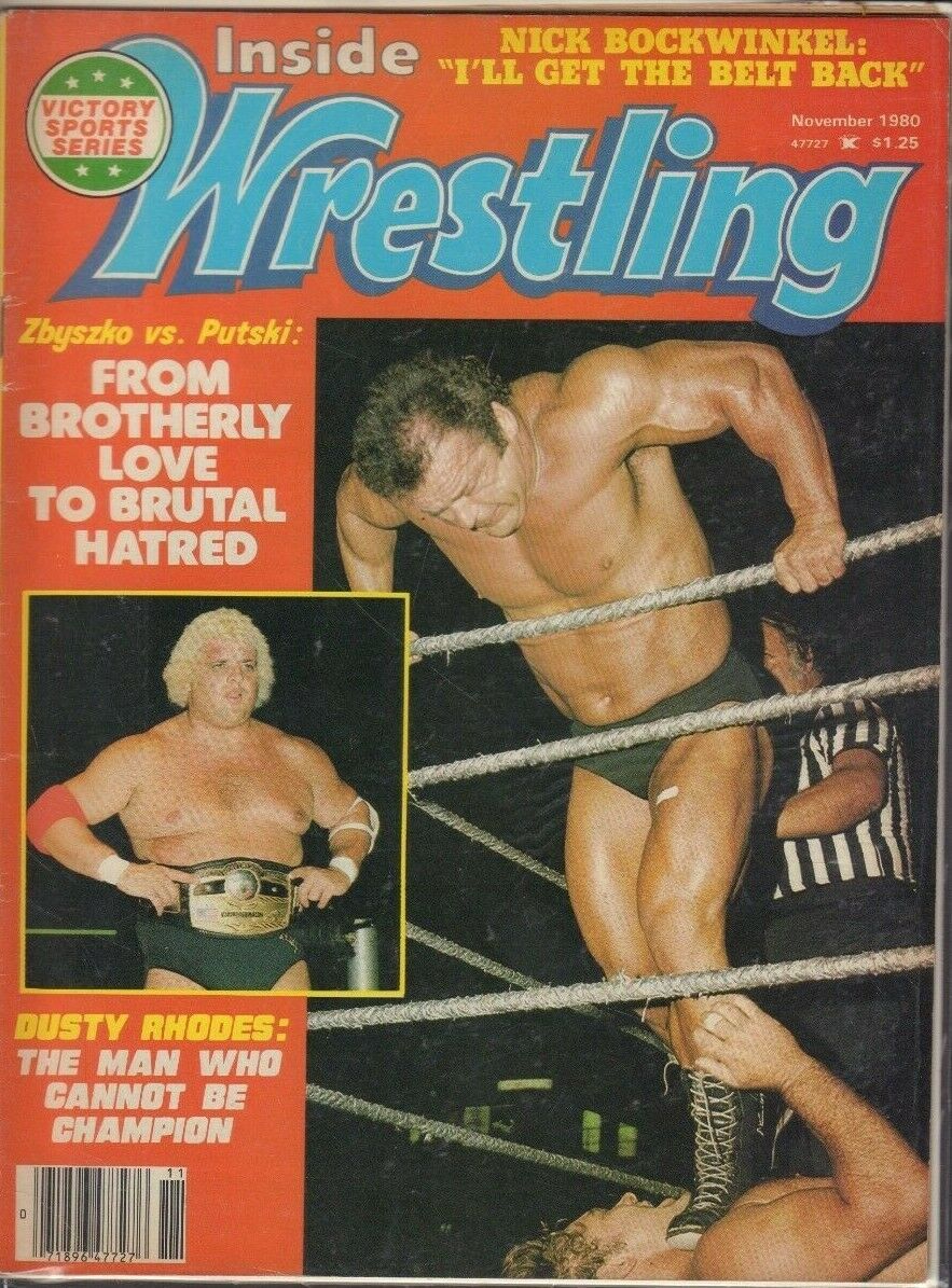 Inside Wrestling November 1980 Magazine PWcatalog