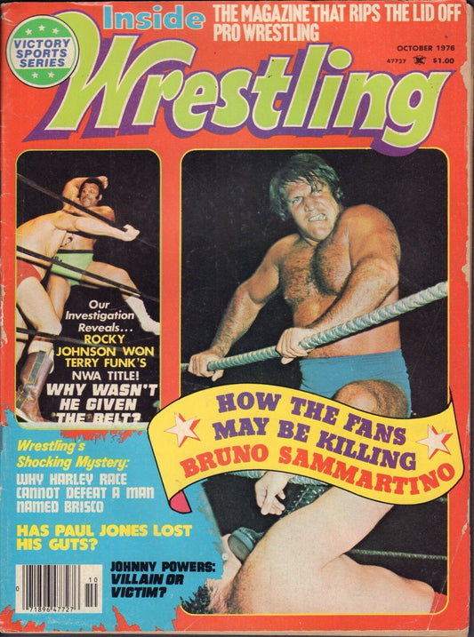 Inside Wrestling  October 1976