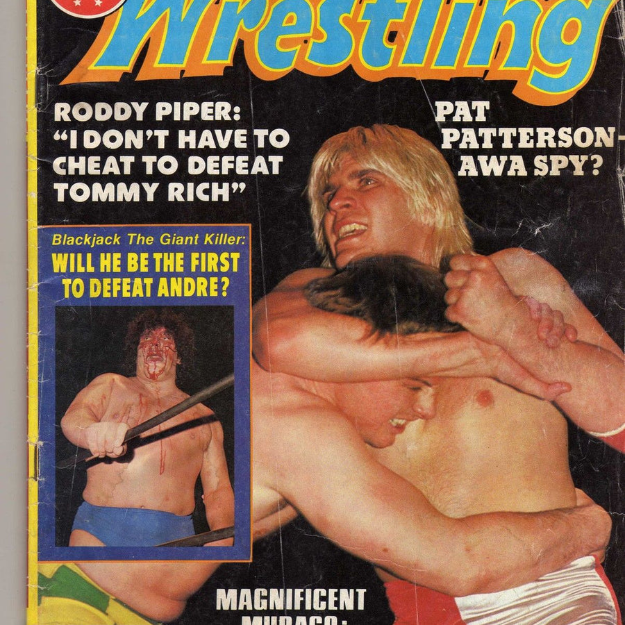 Inside Wrestling October 1982 Magazine PWcatalog