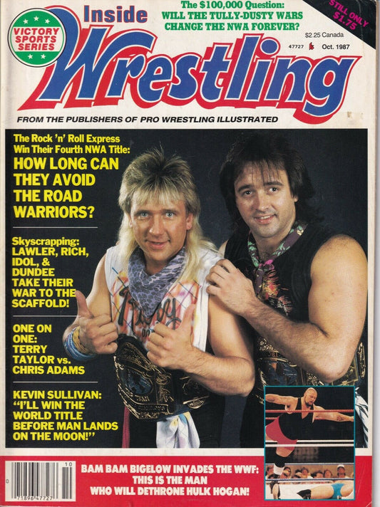 Inside Wrestling  October 1987