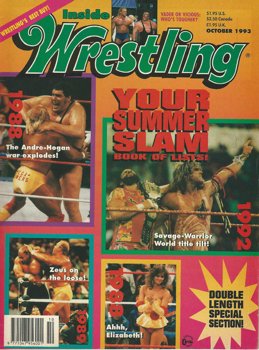 Inside Wrestling  October 1993