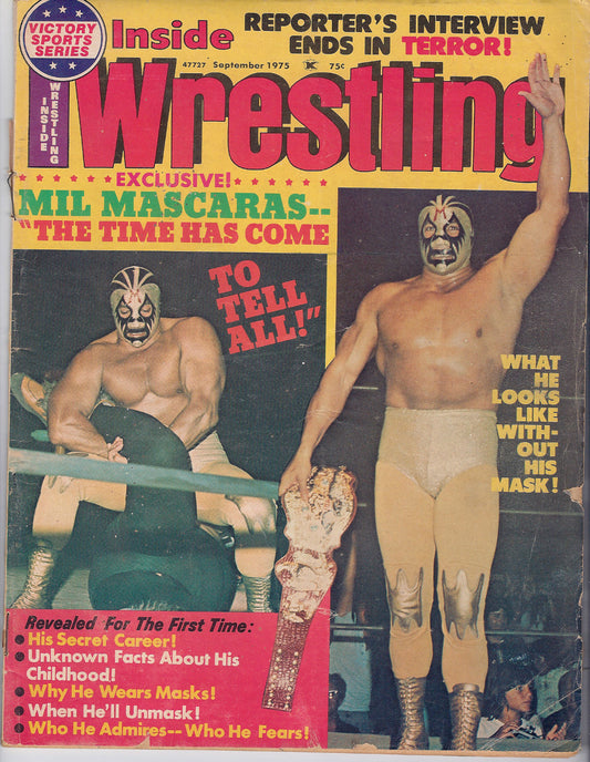 Inside Wrestling  September 1975