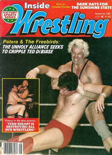 Inside Wrestling  September 1981