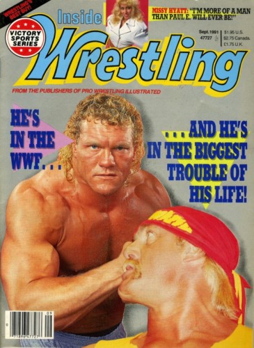 Inside Wrestling September 1991 Magazine PWcatalog