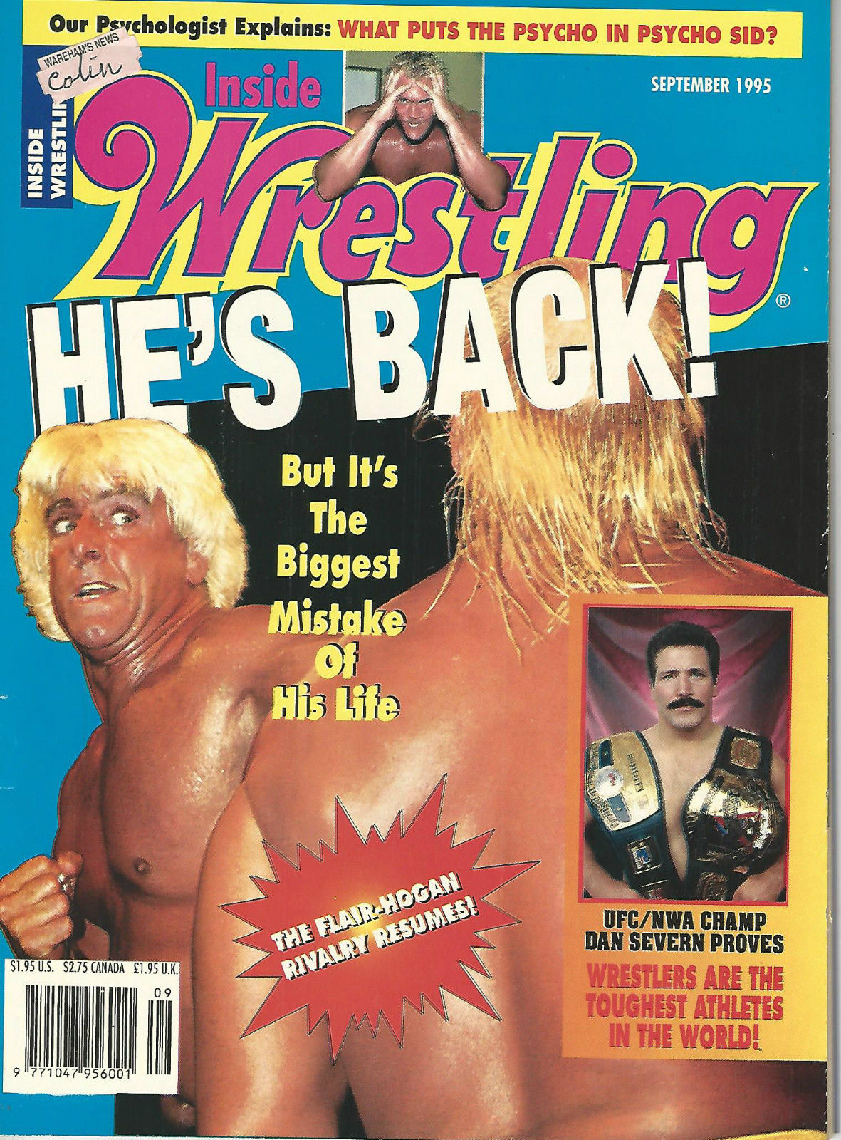 Inside Wrestling  September 1995