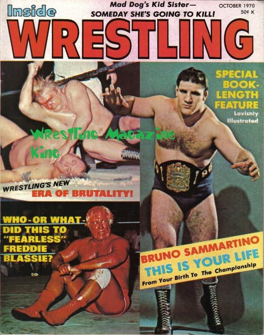 Inside Wrestling October 1970