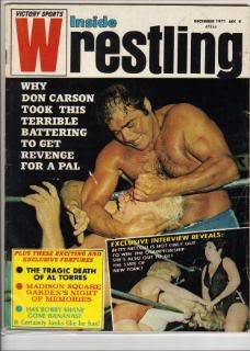 Inside Wrestling December 1971
