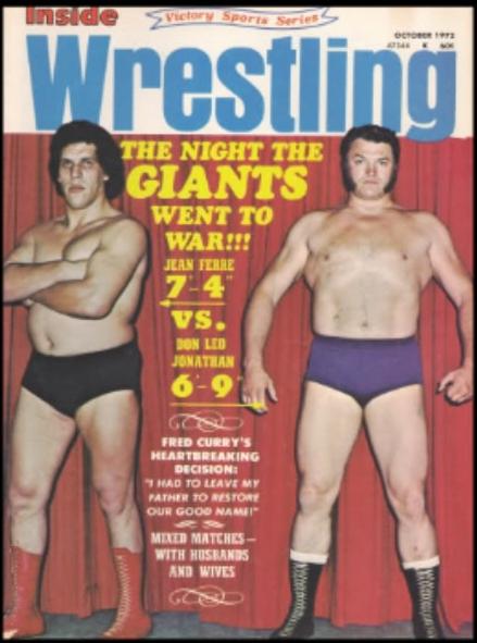 Inside Wrestling October 1972 Magazine PWcatalog