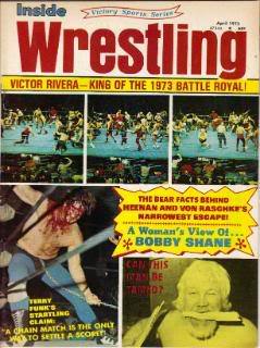 Inside Wrestling April 1973 Magazine PWcatalog